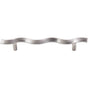 Top Knobs - Wave Pull 5 1/16 Inch (c-c) Brushed Satin Nickel - Brushed Satin Nickel