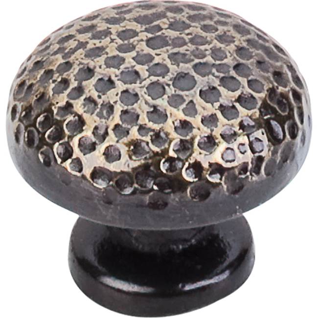 Top Knobs - Warwick Knob 1 1/4 Inch Dark Antique Brass - Dark Antique Brass