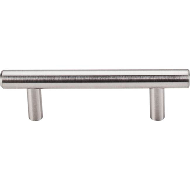 Top Knobs - Hopewell Bar Pull 3 Inch (c-c) Brushed Satin Nickel - Brushed Satin Nickel