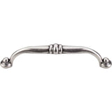 Top Knobs - Voss Pull 5 1/16 Inch (c-c) Pewter Antique - Pewter Antique