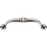 Top Knobs - Voss Pull 3 3/4 Inch (c-c) Pewter Antique - Pewter Antique