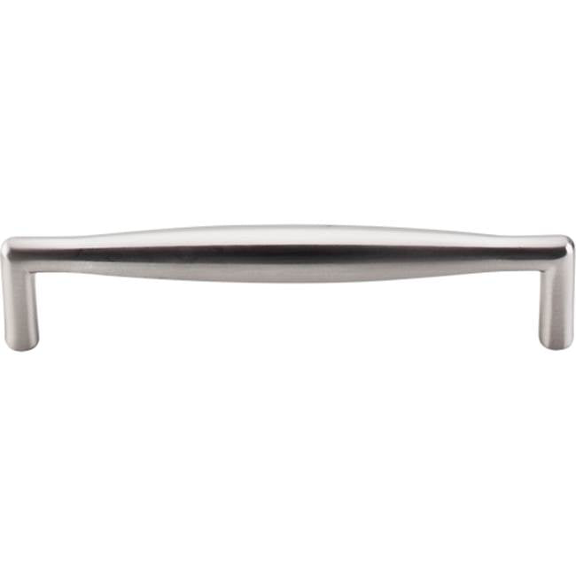 Top Knobs - Flute Pull 5 1/16 Inch (c-c) Brushed Satin Nickel - Brushed Satin Nickel