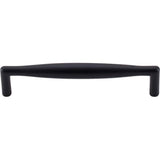 Top Knobs - Flute Pull 5 1/16 Inch (c-c) Flat Black - Flat Black