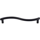 Top Knobs - Spiral Pull 5 1/16 Inch (c-c) Flat Black - Flat Black
