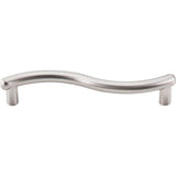 Top Knobs - Spiral Pull 3 3/4 Inch (c-c) Brushed Satin Nickel - Brushed Satin Nickel