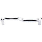 Top Knobs - Spiral Pull 3 3/4 Inch (c-c) Polished Chrome - Polished Chrome