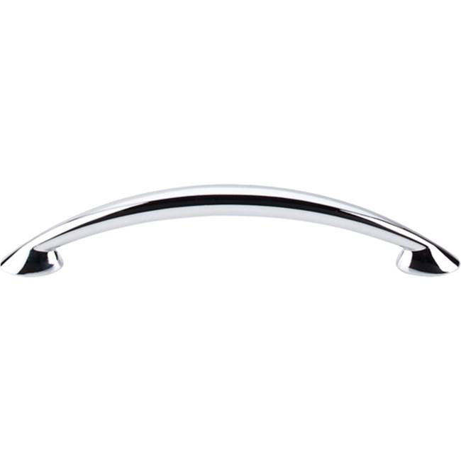 Top Knobs - Newport Pull 5 1/16 Inch (c-c) Polished Chrome - Polished Chrome