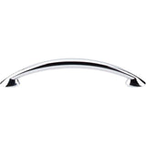 Top Knobs - Newport Pull 5 1/16 Inch (c-c) Polished Chrome - Polished Chrome