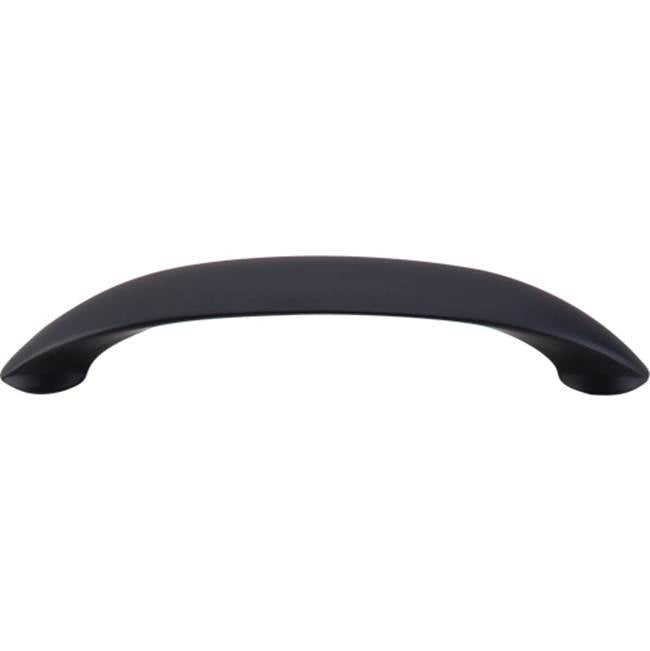 Top Knobs - New Haven Pull 5 1/16 Inch (c-c) Flat Black - Flat Black
