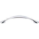 Top Knobs - Hartford Pull 3 3/4 Inch (c-c) Polished Chrome - Polished Chrome