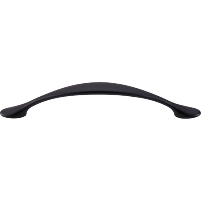 Top Knobs - Hartford Pull 3 3/4 Inch (c-c) Flat Black - Flat Black