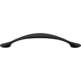Top Knobs - Hartford Pull 3 3/4 Inch (c-c) Flat Black - Flat Black