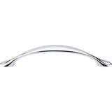Top Knobs - Hartford Pull 5 1/16 Inch (c-c) Polished Chrome - Polished Chrome