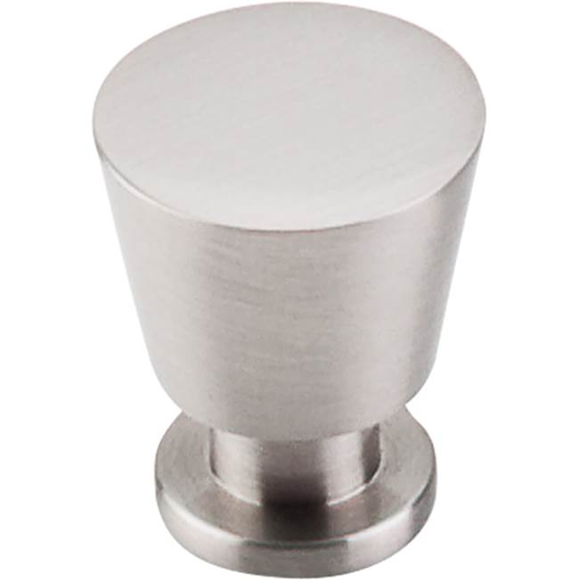 Top Knobs - Rocks Knob 7/8 Inch Brushed Satin Nickel - Brushed Satin Nickel