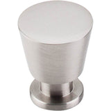 Top Knobs - Rocks Knob 7/8 Inch Brushed Satin Nickel - Brushed Satin Nickel