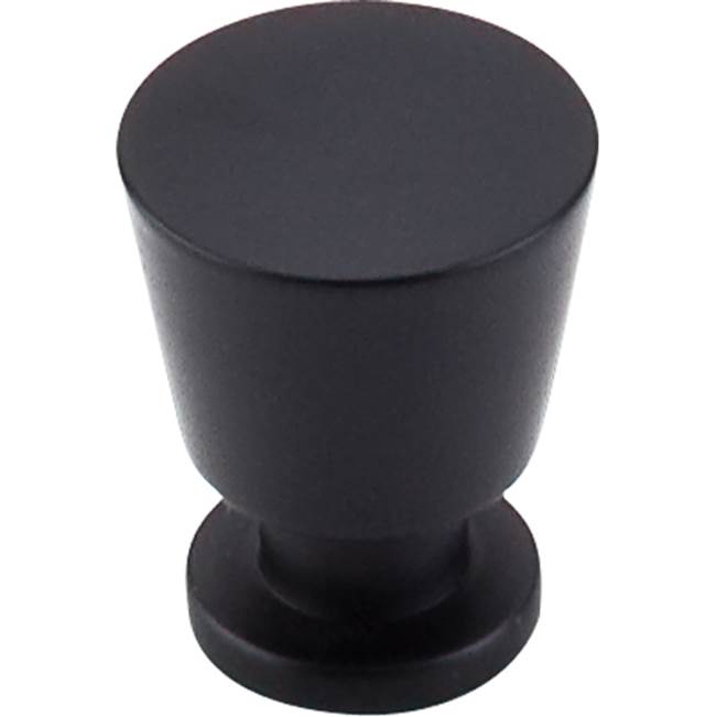 Top Knobs - Rocks Knob 7/8 Inch Flat Black - Flat Black