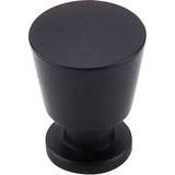 Top Knobs - Rocks Knob 7/8 Inch Flat Black - Flat Black