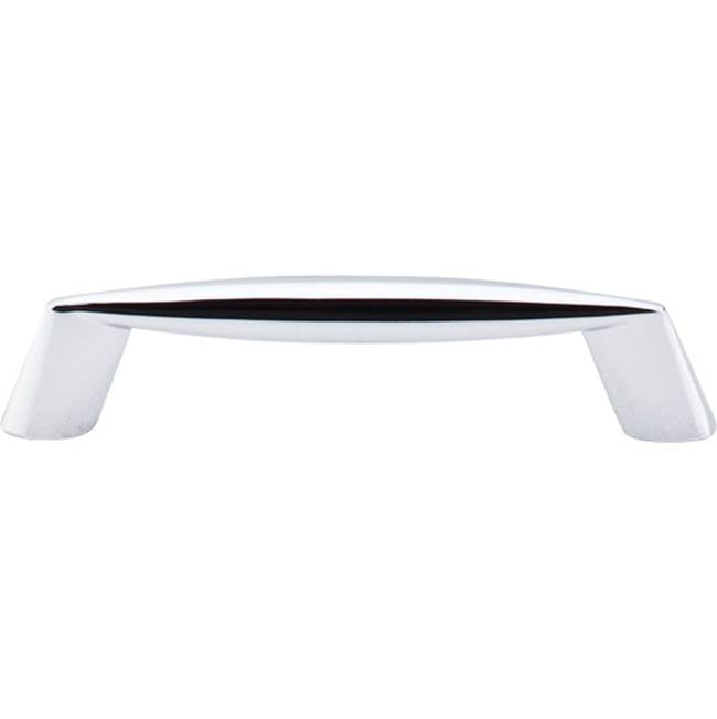 Top Knobs - Rung Pull 3 3/4 Inch (c-c) Polished Chrome - Polished Chrome