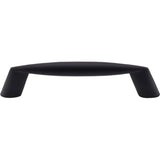 Top Knobs - Rung Pull 3 3/4 Inch (c-c) Flat Black - Flat Black