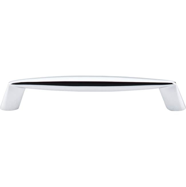 Top Knobs - Rung Pull 5 1/16 Inch (c-c) Polished Chrome - Polished Chrome