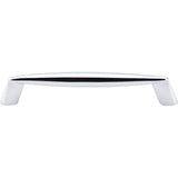 Top Knobs - Rung Pull 5 1/16 Inch (c-c) Polished Chrome - Polished Chrome