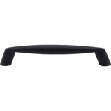 Top Knobs - Rung Pull 5 1/16 Inch (c-c) Flat Black - Flat Black