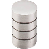 Top Knobs - Stacked Knob 5/8 Inch Brushed Satin Nickel - Brushed Satin Nickel