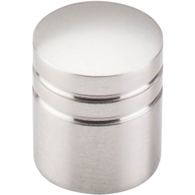 Top Knobs - Stacked Knob 1 Inch Brushed Satin Nickel - Brushed Satin Nickel