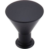Top Knobs - Cocktail Knob 1 3/16 Inch Flat Black - Flat Black