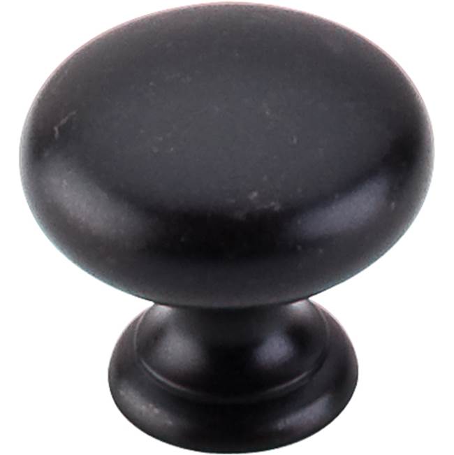 Top Knobs - Mushroom Knob 1 1/4 Inch Patina Black - Patina Black
