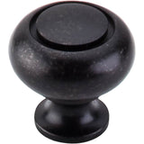 Top Knobs - Ring Knob 1 1/4 Inch Patina Black - Patina Black