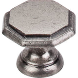 Top Knobs - Devon Knob 1 1/4 Inch Pewter Antique - Pewter Antique