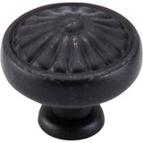 Top Knobs - Flower Knob 1 1/4 Inch Patina Black - Patina Black