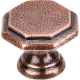 Top Knobs - Devon Knob 1 1/4 Inch Old English Copper - Old English Copper