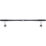 Top Knobs - Nouveau Bamboo Pull 7 Inch (c-c) Polished Chrome - Polished Chrome
