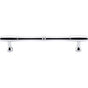 Top Knobs - Nouveau Bamboo Pull 7 Inch (c-c) Polished Chrome - Polished Chrome