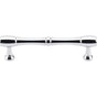 Top Knobs - Nouveau Bamboo Pull 3 3/4 Inch (c-c) Polished Chrome - Polished Chrome