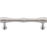 Top Knobs - Nouveau Bamboo Pull 3 3/4 Inch (c-c) Brushed Satin Nickel - Brushed Satin Nickel