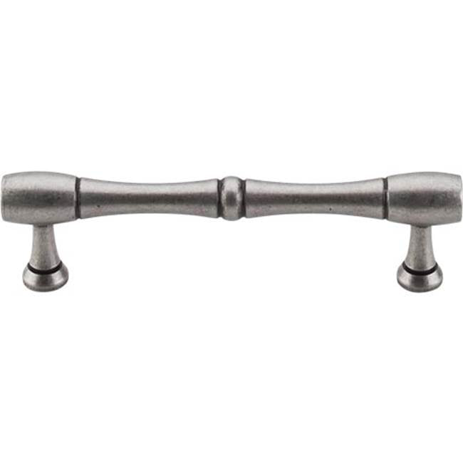 Top Knobs - Nouveau Bamboo Pull 3 3/4 Inch (c-c) Pewter Antique - Pewter Antique