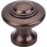 Top Knobs - Ascot Knob 1 1/4 Inch Oil Rubbed Bronze - Oil Rubbed Bronze
