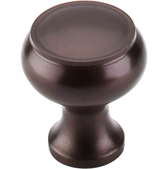 Top Knobs - Normandy Knob 1 1/8 Inch Oil Rubbed Bronze - Oil Rubbed Bronze