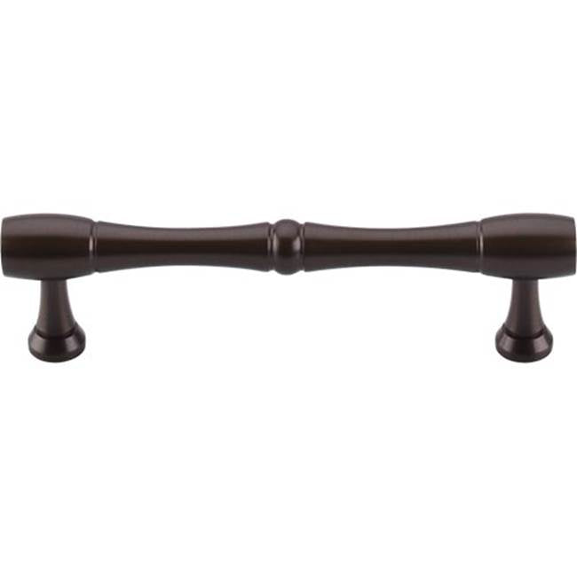 Top Knobs - Nouveau Bamboo D Pull 3 3/4 Inch (c-c) Oil Rubbed Bronze - Oil Rubbed Bronze