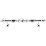 Top Knobs - Somerset Melon Pull 7 Inch (c-c) Polished Chrome - Polished Chrome