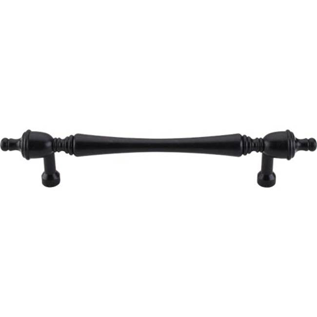 Top Knobs - Somerset Finial Pull 7 Inch (c-c) Patina Black - Patina Black