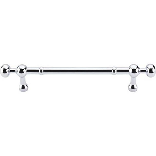 Top Knobs - Somerset Weston Pull 7 Inch (c-c) Polished Chrome - Polished Chrome