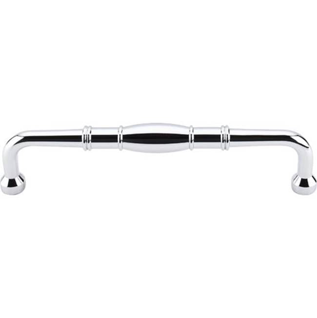 Top Knobs - Normandy D Pull 7 Inch (c-c) Polished Chrome - Polished Chrome