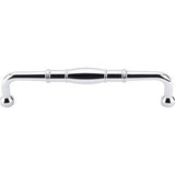 Top Knobs - Normandy D Pull 7 Inch (c-c) Polished Chrome - Polished Chrome