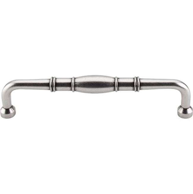 Top Knobs - Normandy D Pull 7 Inch (c-c) Pewter Antique - Pewter Antique