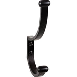 Top Knobs - Hillmont Hook 6 1/8 Inch Flat Black - Flat Black