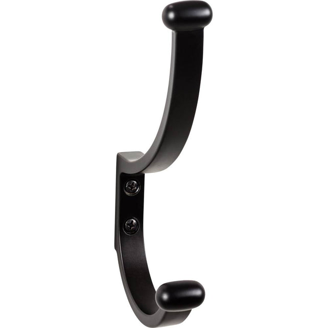 Top Knobs - Hillmont Hook 6 1/8 Inch Flat Black - Flat Black